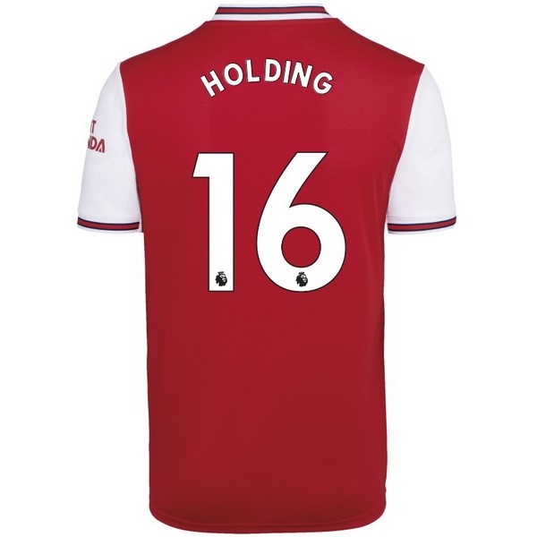 Camiseta Arsenal NO.16 Holding Replica Primera Ropa 2019/20 Rojo